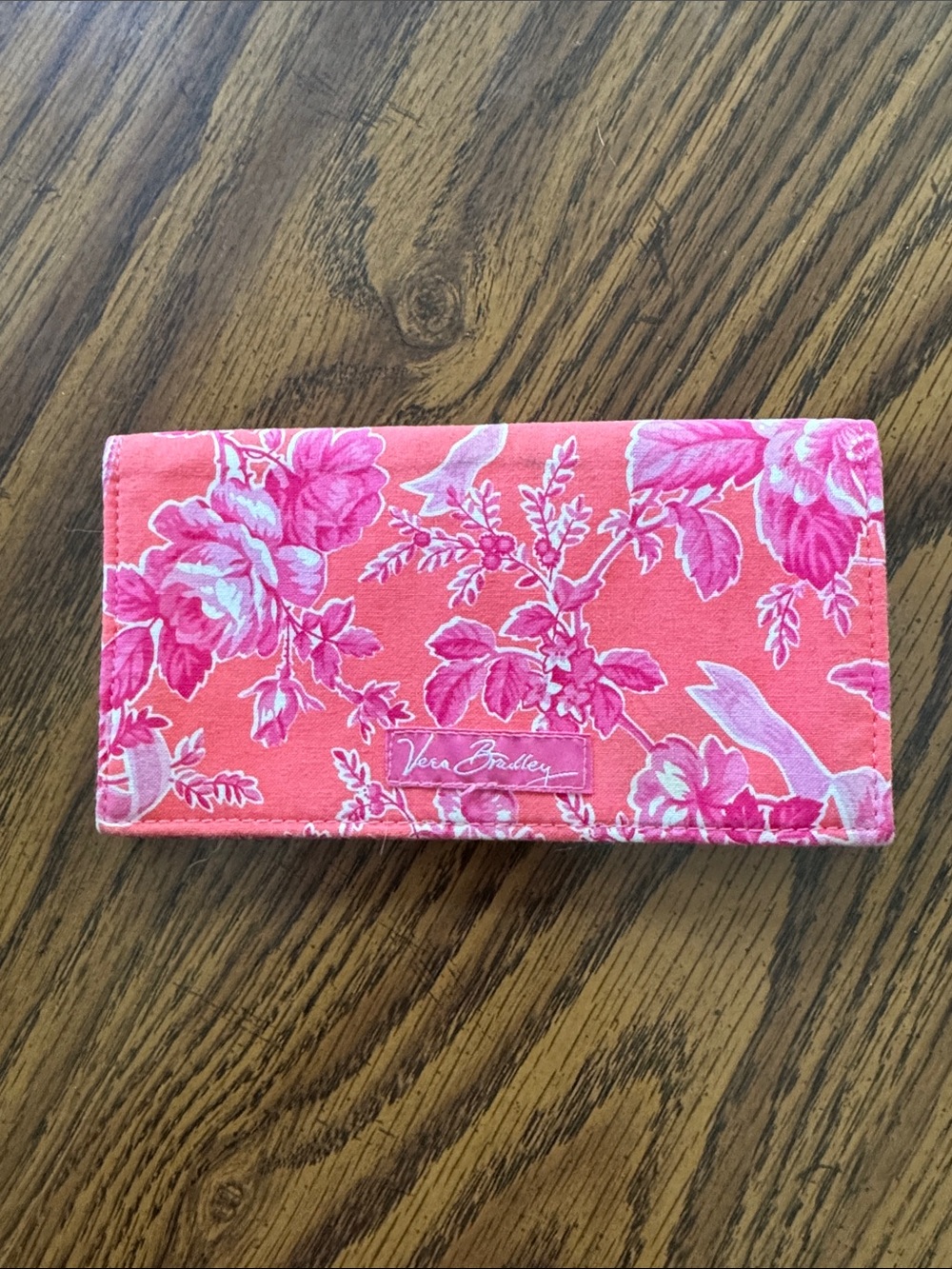 Vera Bradley Retired Hope Toile Floral Print Design Used
